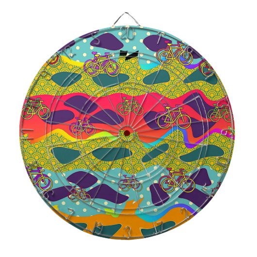 Fietsen Leuke nieuwigheid Dartbord (Voorkant)