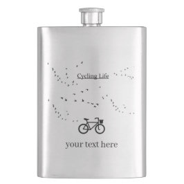 Fietsen Leven, gratis als een vogel aanpasbaar Flacon