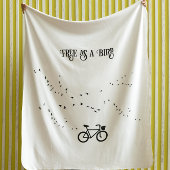 Fietsen Leven, gratis als een vogel aanpasbaar Sherpa Deken