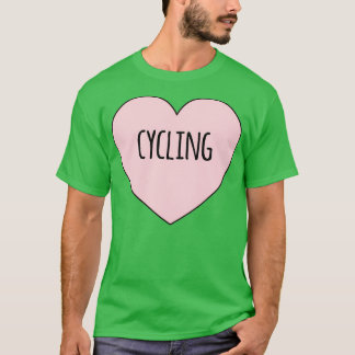 Fietsen Lover I houdt van fietsen Pride T-shirt