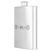 Fietsen maakt je gelukkig flacon (Links)