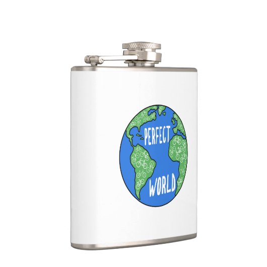 fietsen maken een perfecte wereld heupfles (Rechts)