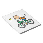 Fietsen - Man Notitieblok (Schuin)