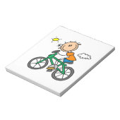Fietsen - Man Notitieblok (Linkerzijde)