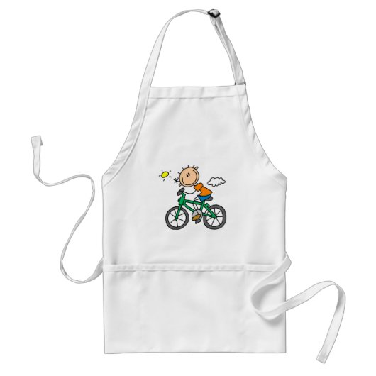 Fietsen - Man Standaard Schort (Voorkant)