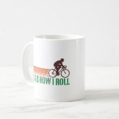 Fietsen (mannelijk) koffiemok (Voorkant links)