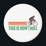 Fietsen (mannelijk) magneet<br><div class="desc">Zo kan ik fietsontwerp rollen</div>