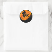 Fietsen meerdere heupen ronde sticker (Tas)