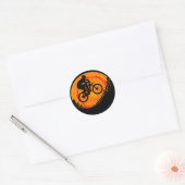 Fietsen meerdere heupen ronde sticker (Envelop)
