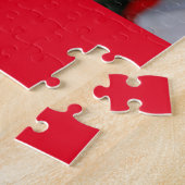 Fietsen met kerstboom legpuzzel (Zijkant)