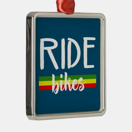 Fietsen Metalen Ornament (Rechts)