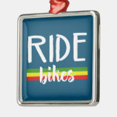 Fietsen Metalen Ornament (Links)