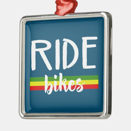 Fietsen Metalen Ornament (Links)