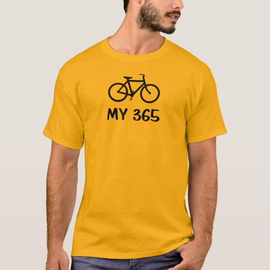 Fietsen, Mijn 365 T-shirt (Voorkant)