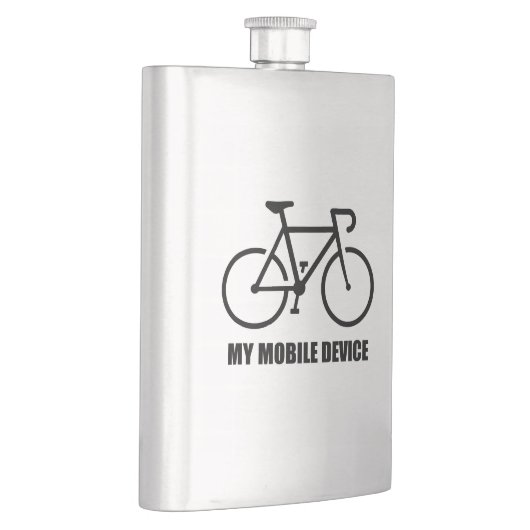 Fietsen, mijn mobiele apparaat flacon (Rechts)