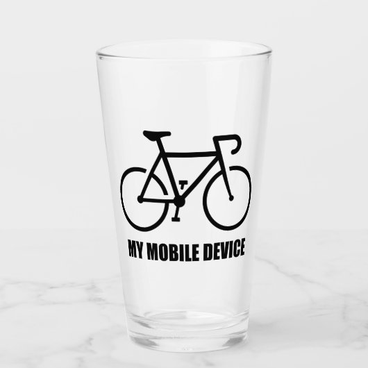Fietsen, mijn mobiele apparaat glas (Voorkant)