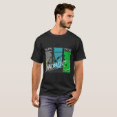 Fietsen Mindfulness en wijsheid T-shirt (Voorkant volledig)