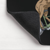 Fietsen Moose Gift Mannen Vrouwen Moose Muismat (Hoek)