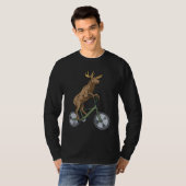 Fietsen Moose Gift Mannen Vrouwen Moose T-shirt (Voorkant volledig)