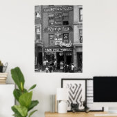 Fietsen, motorfietsen en Chop Suey, begin jaren 19 Poster (Thuiskantoor)
