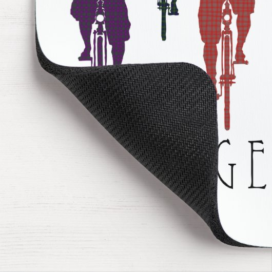  fietsen muismat (Hoek)