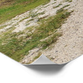fietsen op dolomiet poster (Hoek)