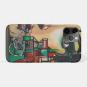 Fietsen op graffiti Case-Mate iPhone case (Achterkant (horizontaal))