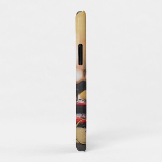 Fietsen op graffiti Case-Mate iPhone case (Achterkant/rechts)