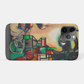 Fietsen op graffiti Case-Mate iPhone case (Achterkant (horizontaal))