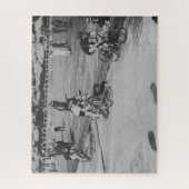 Fietsen op het Velodrome Circuit Brisbane 1923 Legpuzzel (Verticaal)