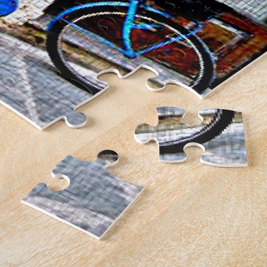 Fietsen op Kreta Legpuzzel (Zijkant)