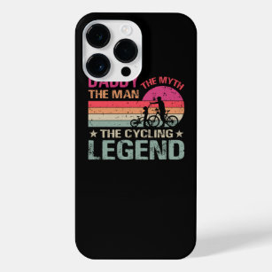  fietsen pappie Man de mythe de fietser iPhone 14 Pro Max Hoesje