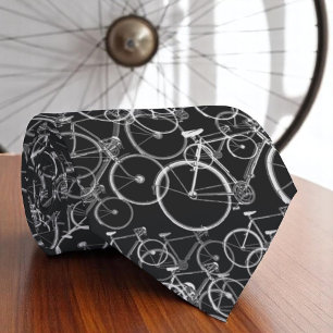 Fietsen. Pedal Pattern voor pak Stropdas
