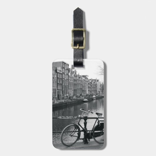 Fietsen per kanaal bagagelabel (Voorkant verticaal)