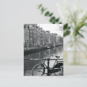 Fietsen per kanaal briefkaart (Staand voorkant)