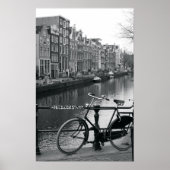 Fietsen per kanaal poster (Voorkant)