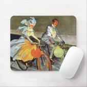 Fietsen Peugeot  Fietskunst Muismat (Met muis)