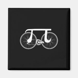 Fietsen Pi Dag Pun Grappig Maart 14 3.14 Magneet