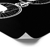 Fietsen Pi Dag Pun Grappig Maart 14 3.14 Poster (Hoek)
