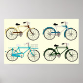  fietsen poster (Voorkant)