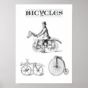 fietsen poster