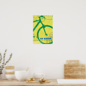fietsen poster (Keuken)