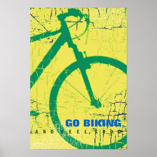 fietsen poster (Voorkant)