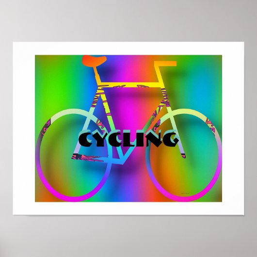 Fietsen Poster (Voorkant)