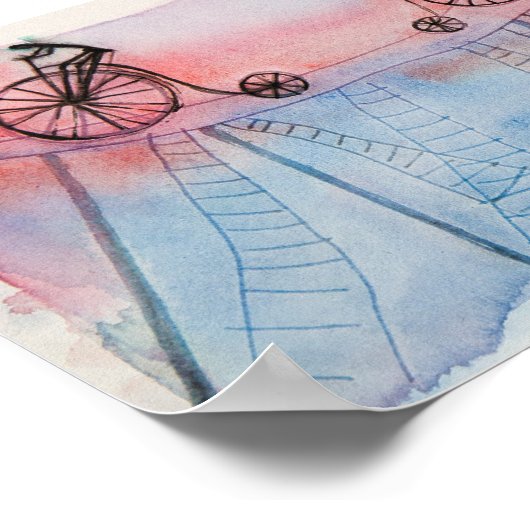 fietsen poster (Hoek)