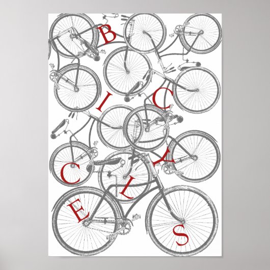 Fietsen Poster (Voorkant)