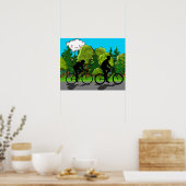 fietsen poster (Keuken)