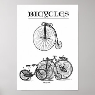 fietsen poster