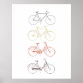 Fietsen Poster (Voorkant)