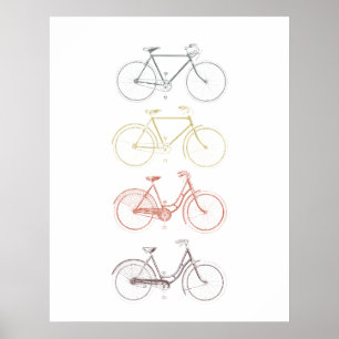 Fietsen Poster